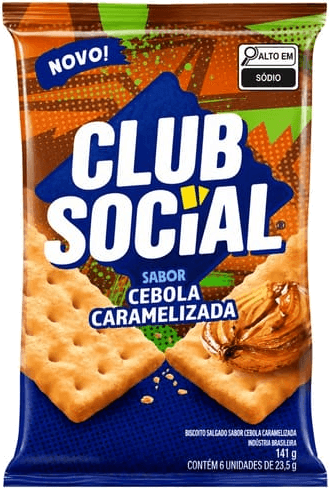 Club Social Cebola Caramelizada 141g