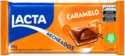 Lacta Caramelo ao Leite 104g