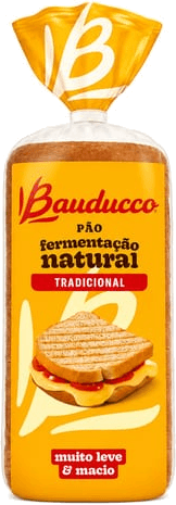 Pão Bauducco Fermentação Natural Tradicional