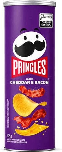 Pringles Cheddar e Bacon 105g