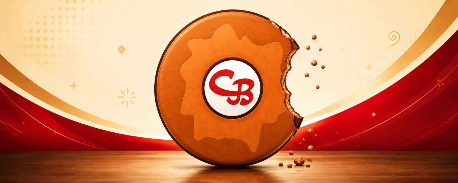 Casa do Biscoito — biscoito recheado com a marca CB